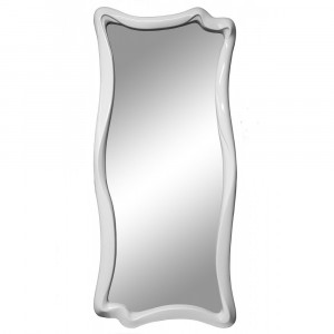 Зеркало настенное в фигурной раме «Марна» Белый